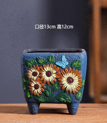 Square and Round Plantars