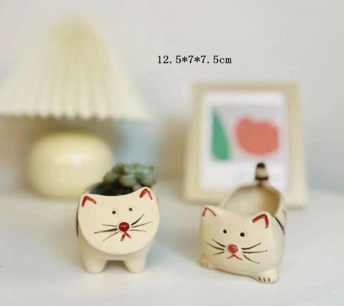 Cute Animal shape planters 4 pack
