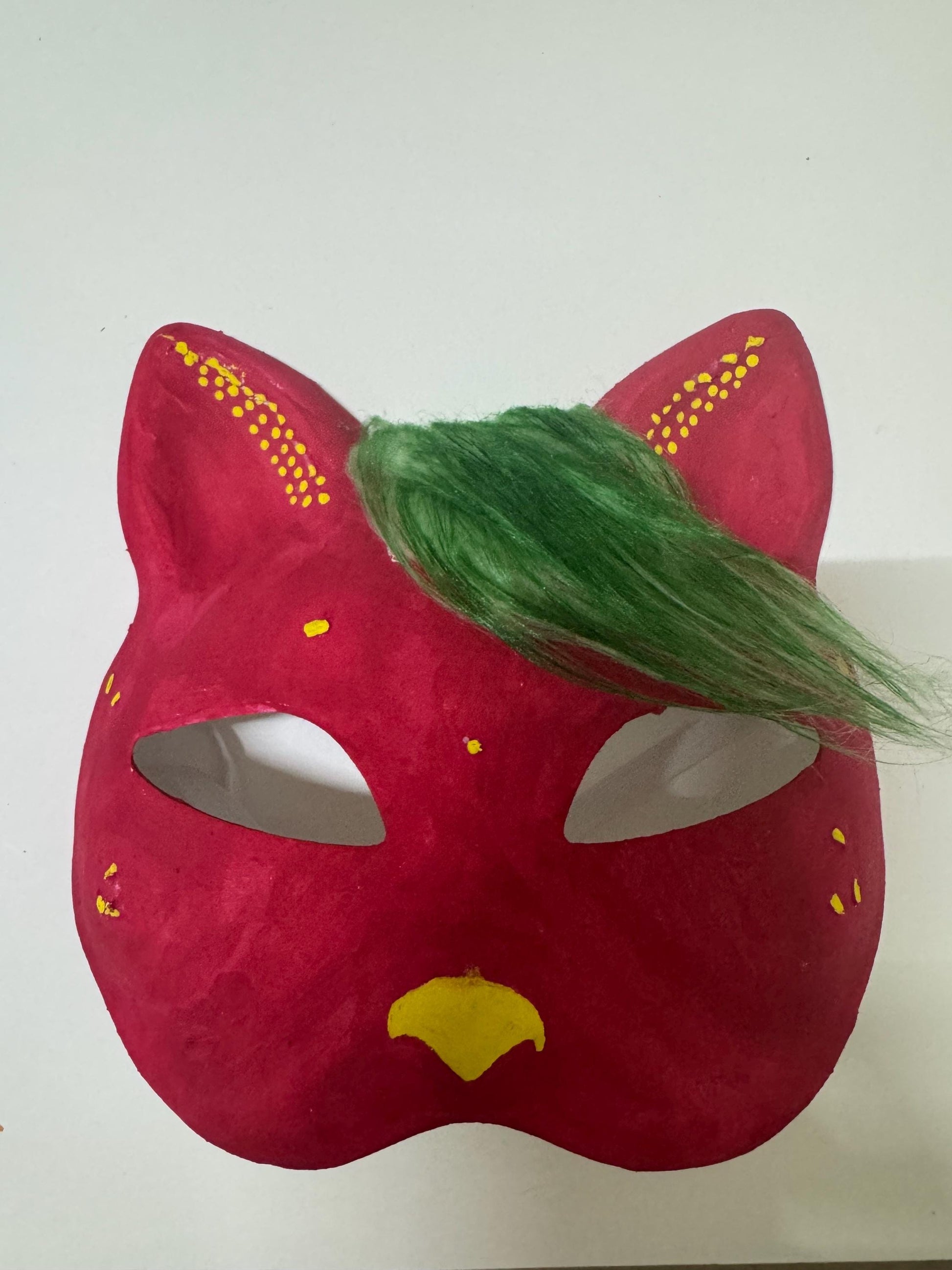 Strawberry cat mask!