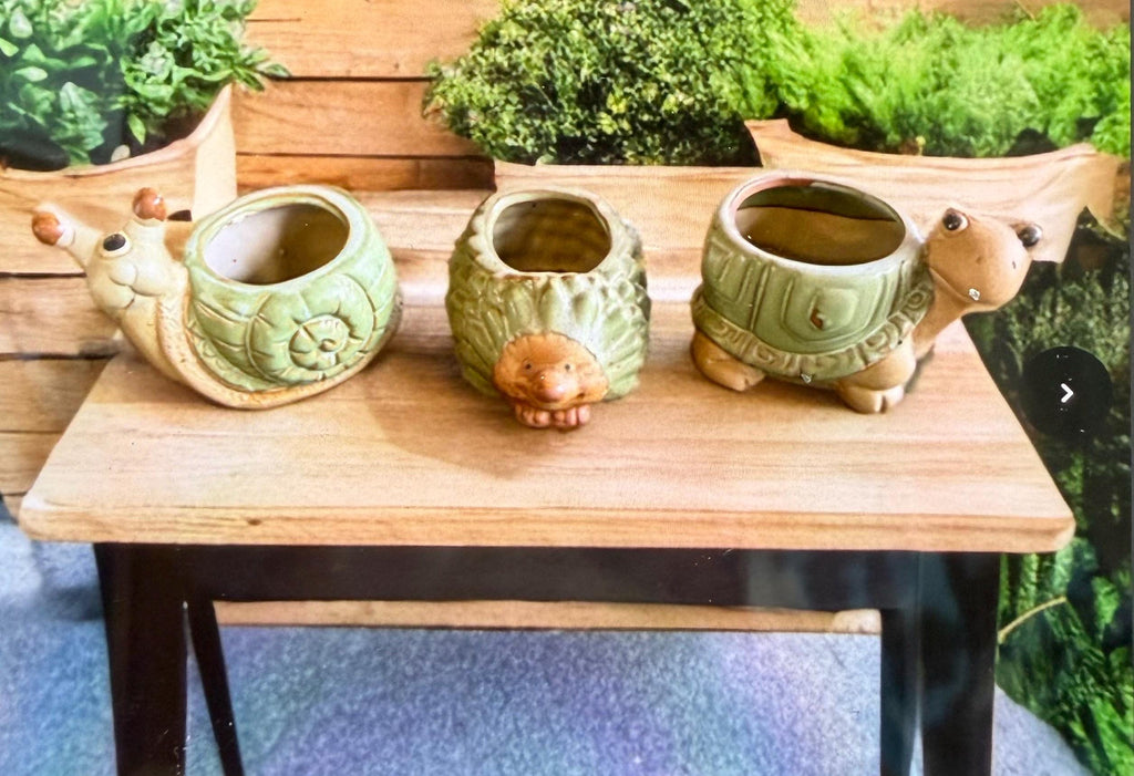 Animal shape planters