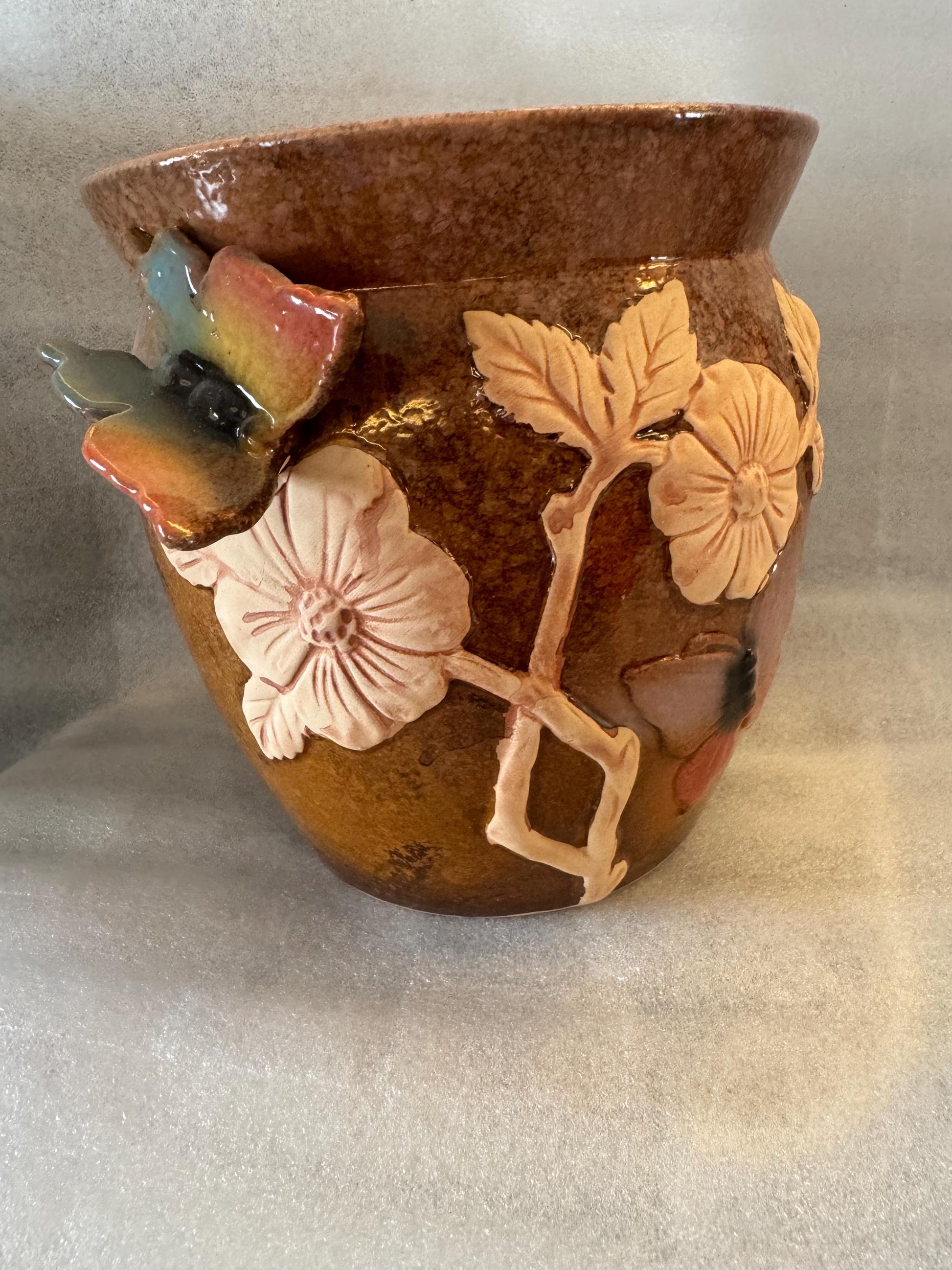 Beautiful Butterfly Pot