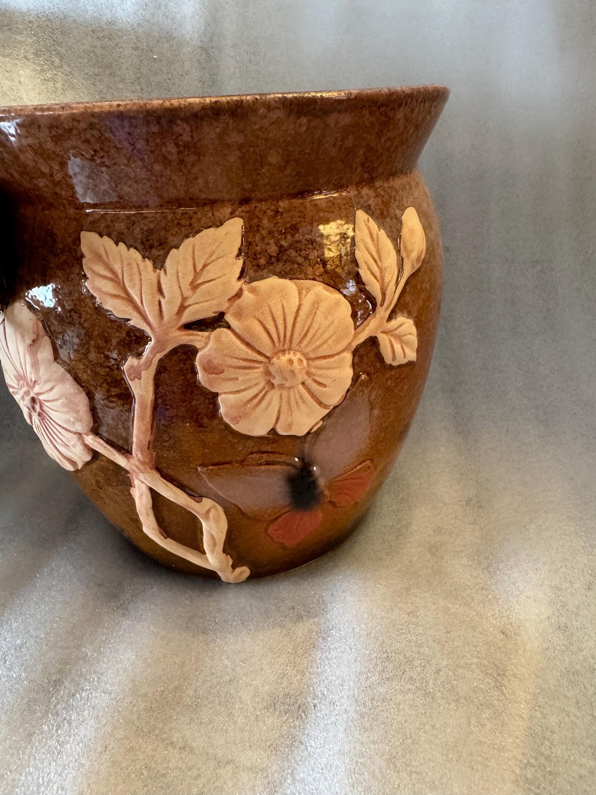 Beautiful Butterfly Pot