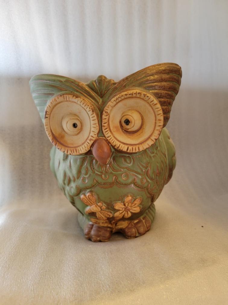 Vintage Owl Planter