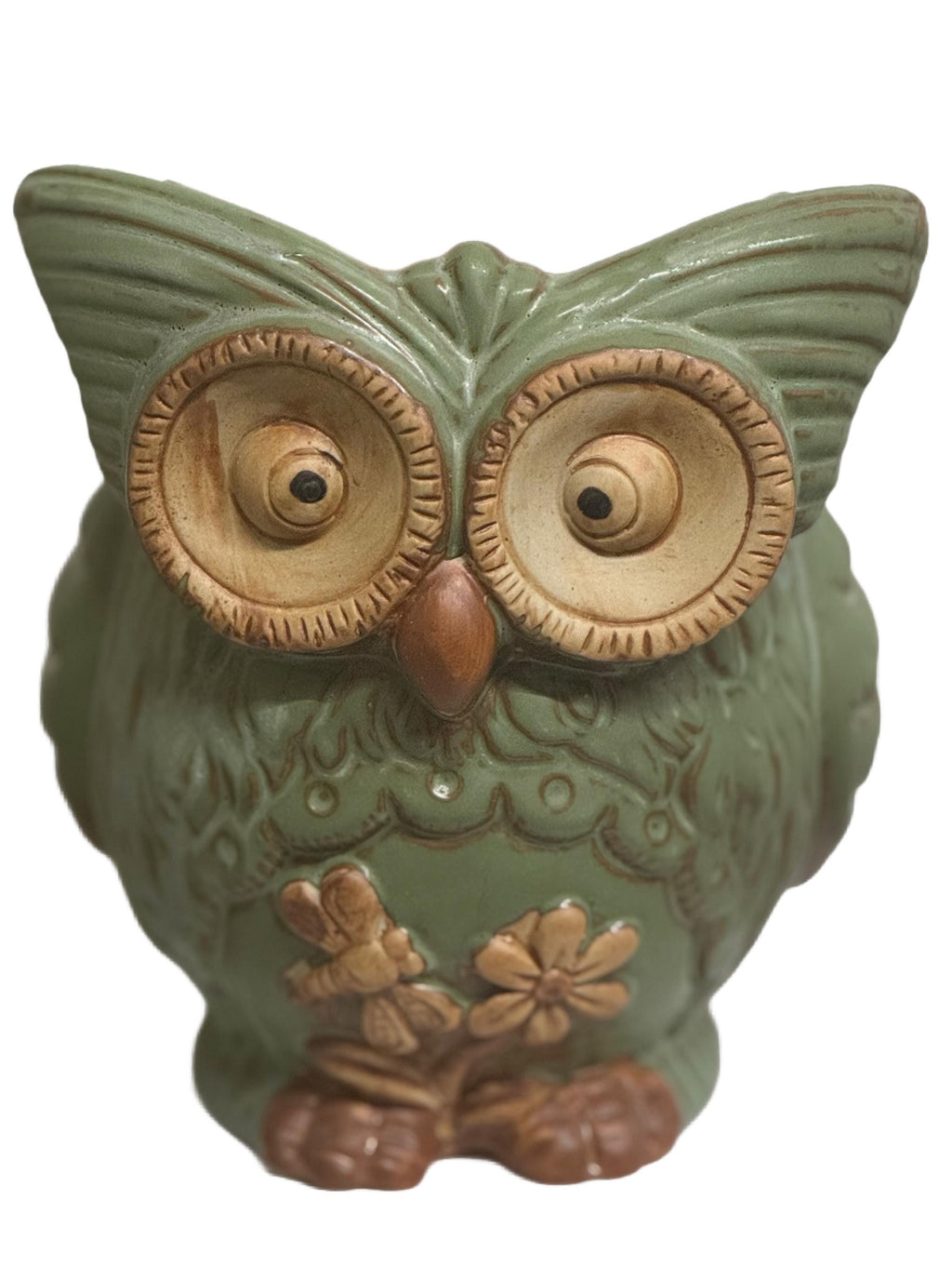 Vintage Owl Planter