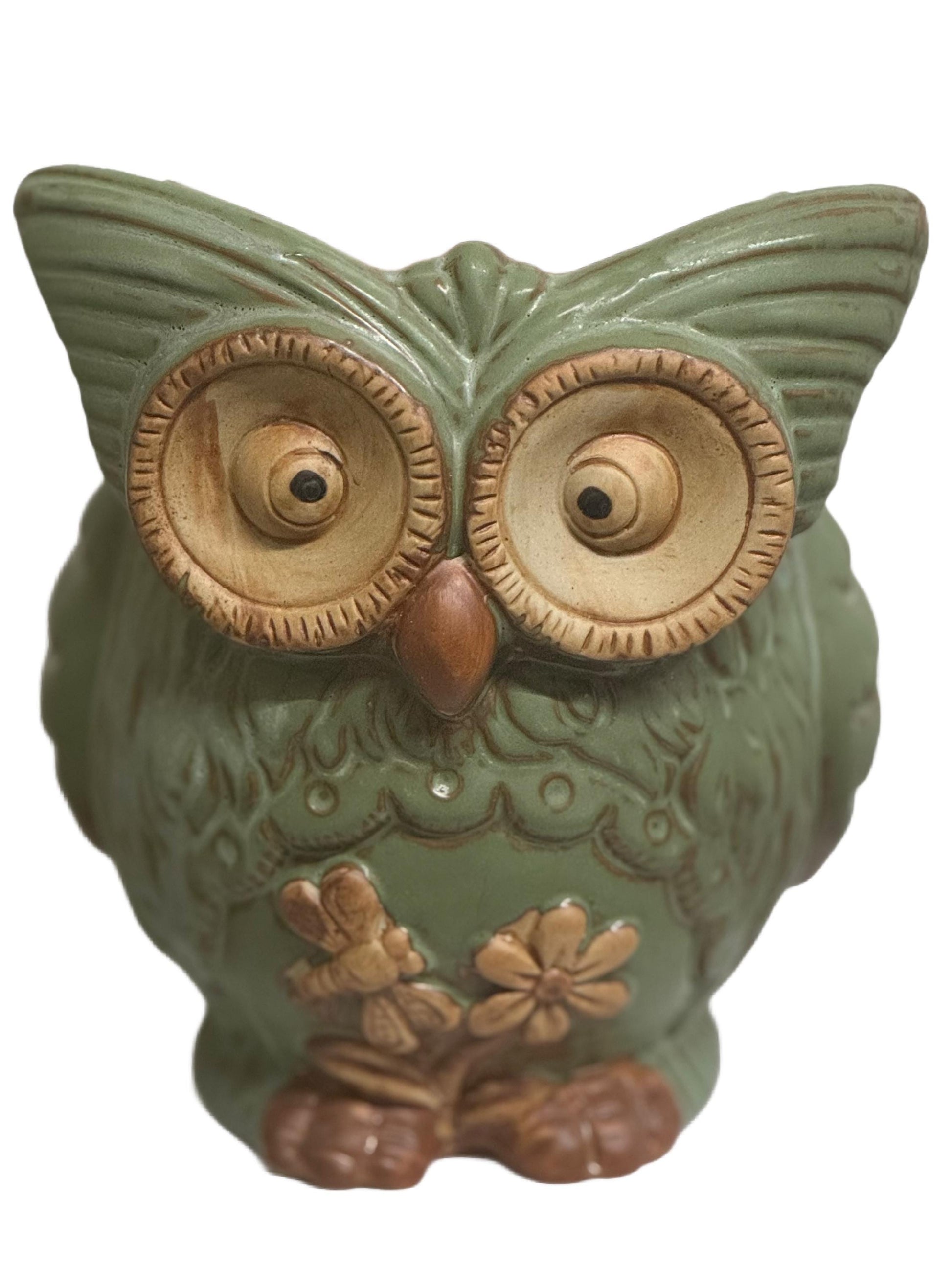 Vintage Owl Planter